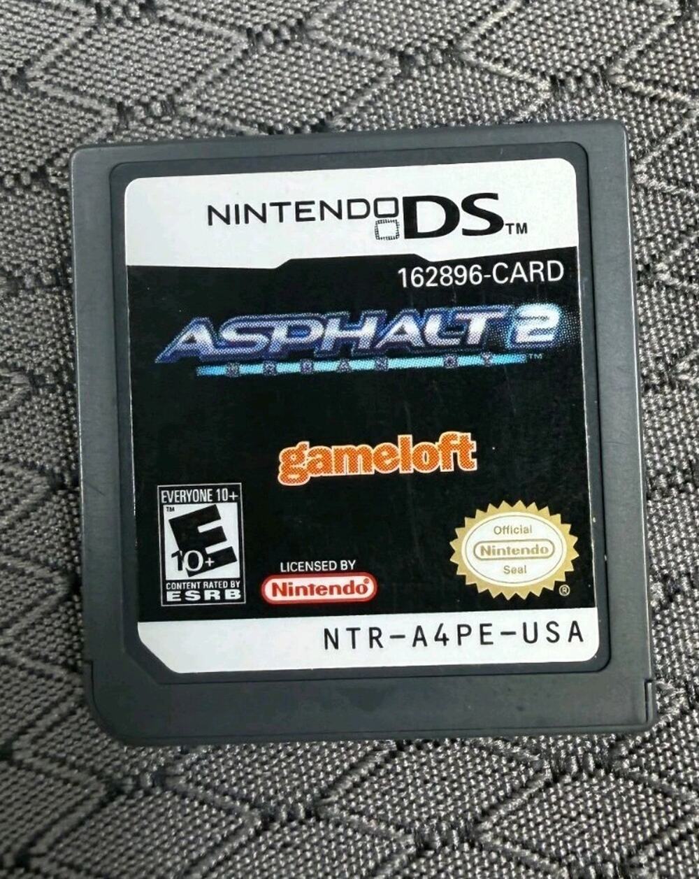 Asphalt Urban GT 2 Nintendo DS, 2006 Authentic Cartridge Racing Car Game